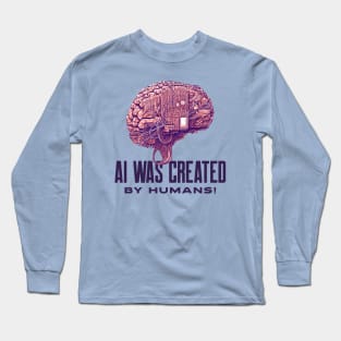 AI Artificial Intelligence Long Sleeve T-Shirt